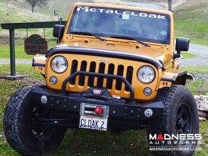 Jeep Wrangler JK Frame-Built Bumper Base w/Crawler Caps - #1404